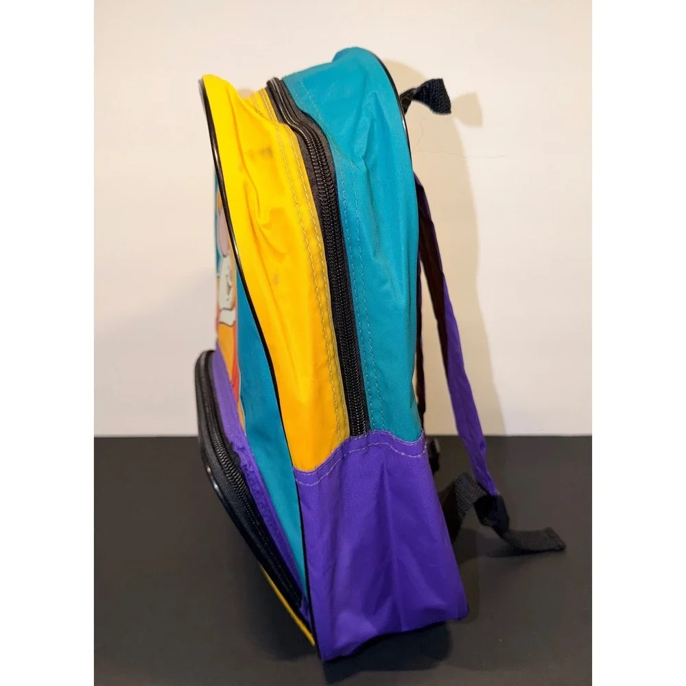 Disney Winnie the Pooh Piglet Vintage Colorblock Backpack World of Reading Teal